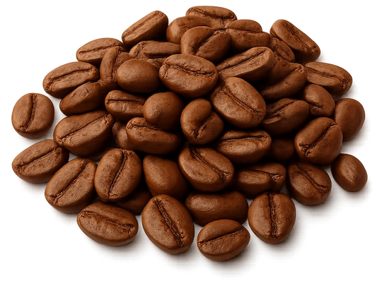 Decorative coffee beans for artisanal tiramisu Dilettamisù in Costabissara, Vicenza