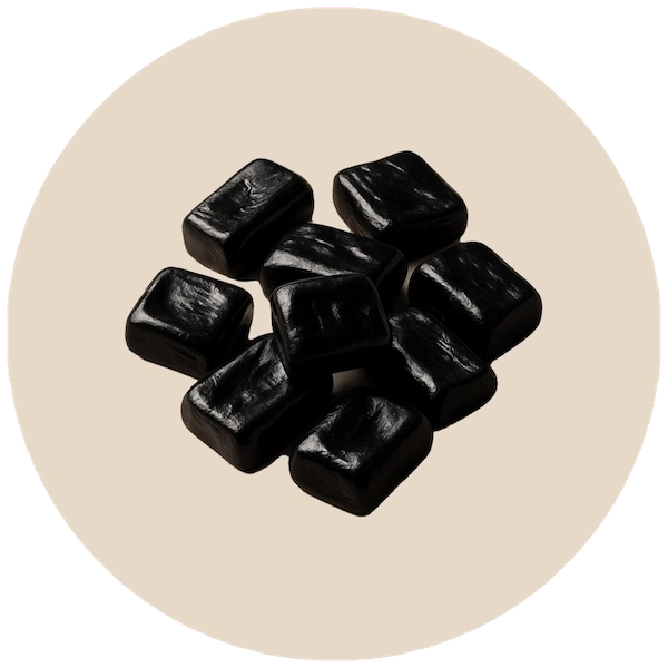 Licorice for Dilettamisù's Bohemia Rhapsody-flavored artisanal tiramisu in Costabissara, Vicenza