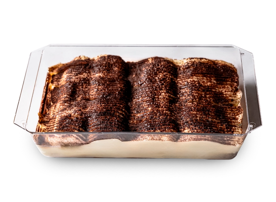 Tiramisù artigianale Dilettamisù in vaschetta da 400 grammi